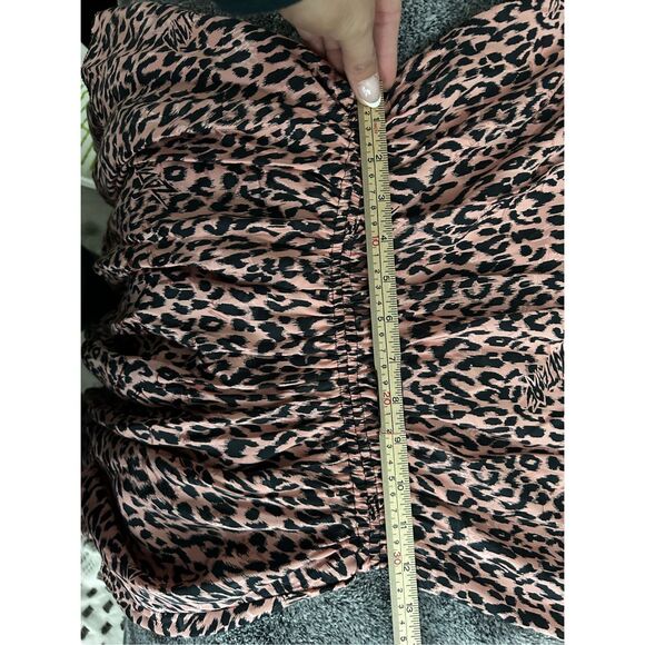 Zadig & Voltaire Pink Rooka Squeleton Mini Dress Size S Designer Runway Animal - Picture 12 of 15